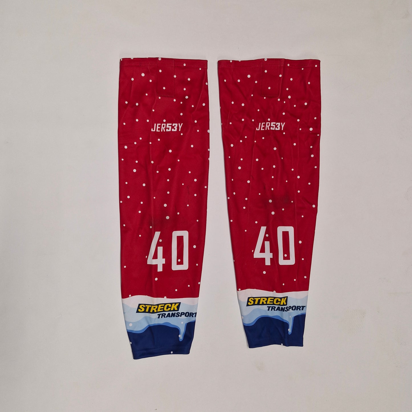 Game-Worn X-MAS Spielerstutzen Nummer 40