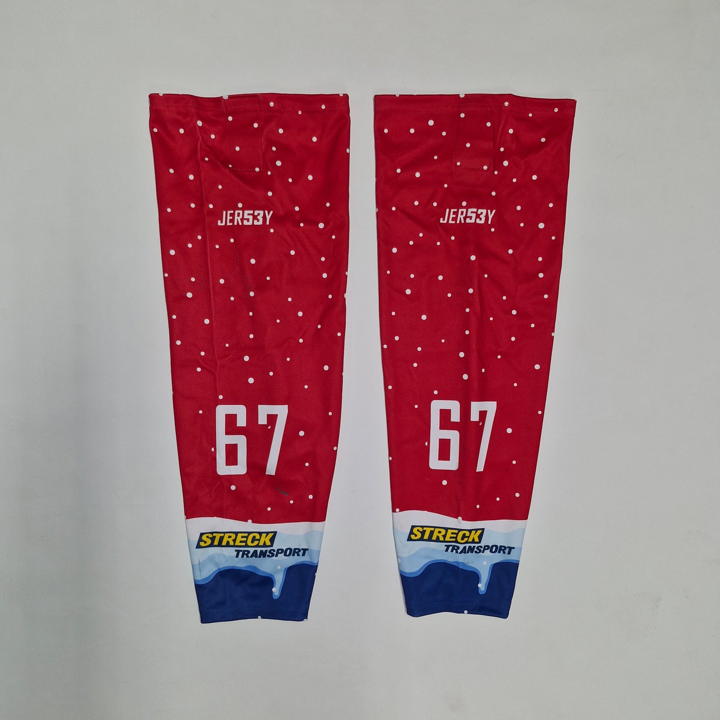 Game-Worn X-MAS Spielerstutzen Nummer 67