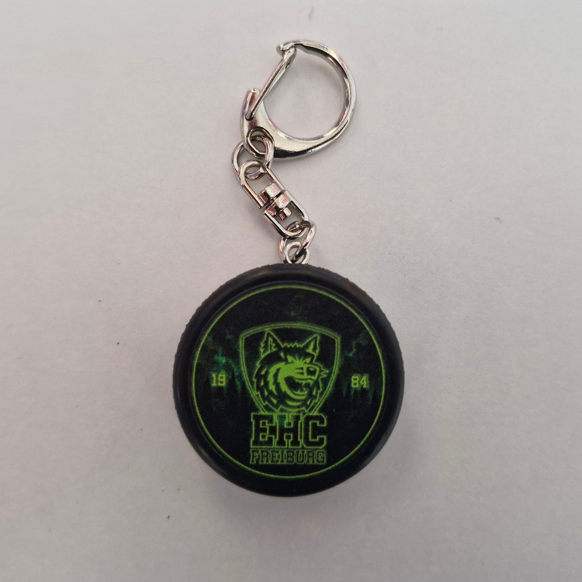Schlüsselanhänger ~ Minipuck neon