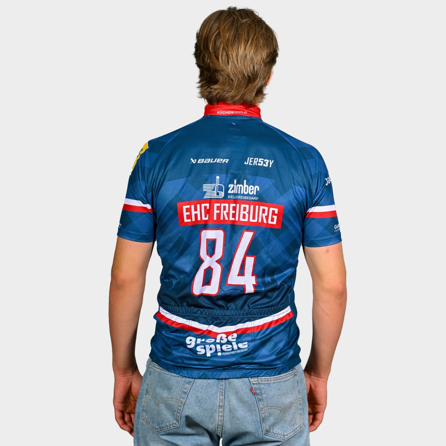 Vorrätiges Fahrrad Heimtrikot 25-26 ~ Größe 4XL #84 EHC Freiburg