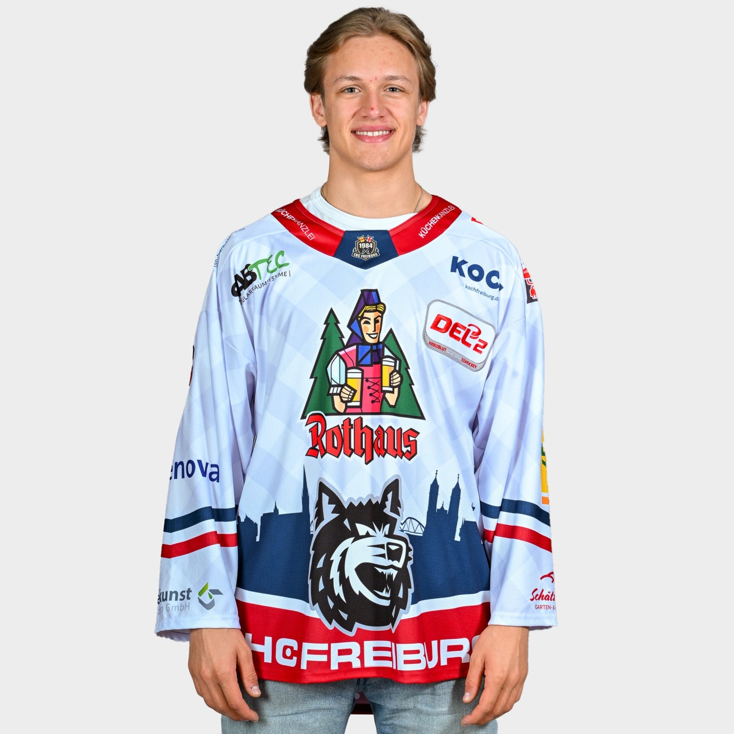 Vorrätiges Authentic Auswärtstrikot 25-26 ~ Größe S #84 Elo
