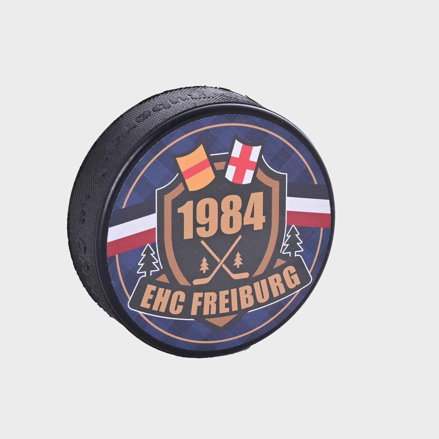 Puck ~ 1984 Logo kariert