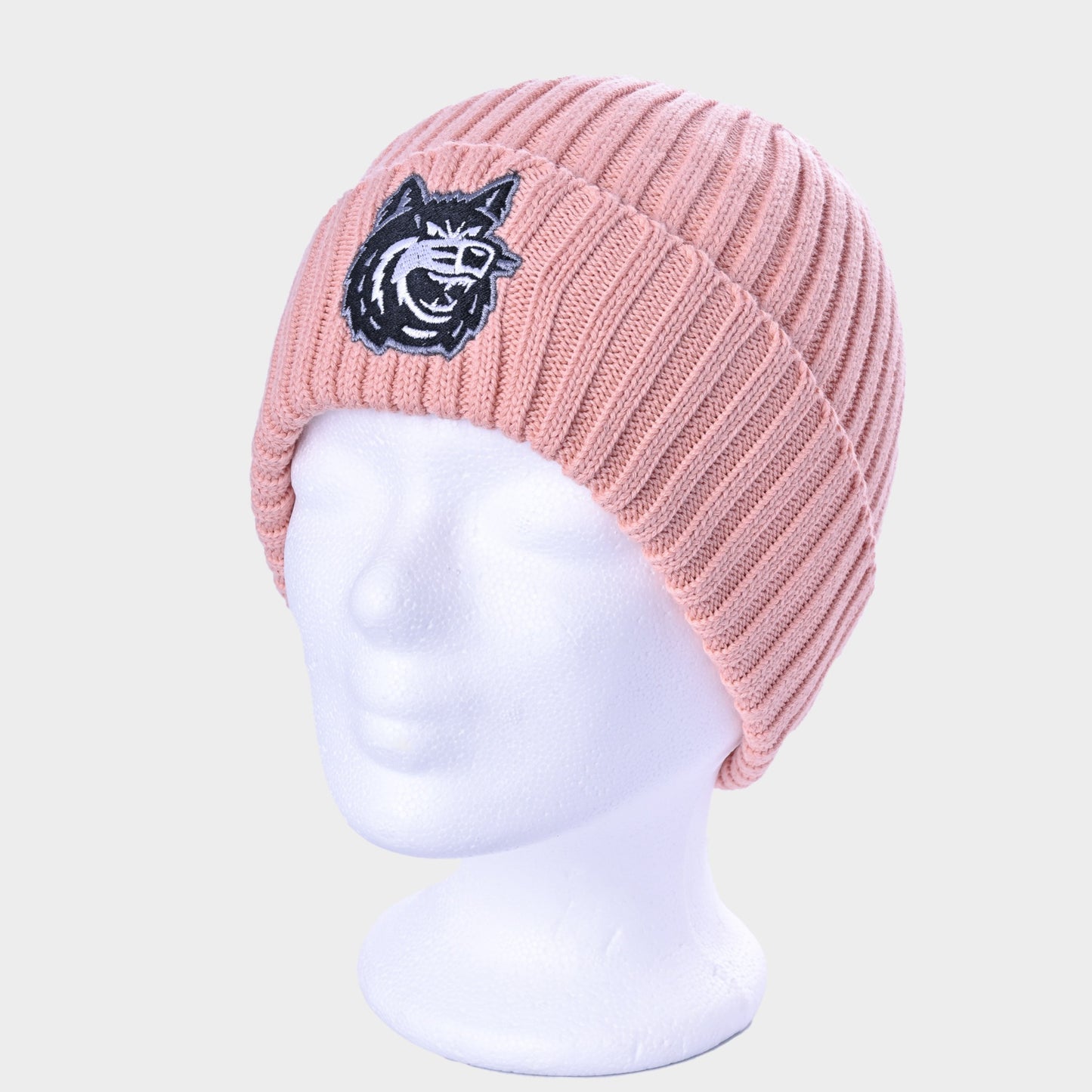 Wollmütze Kinder ~ EHC Freiburg rosa