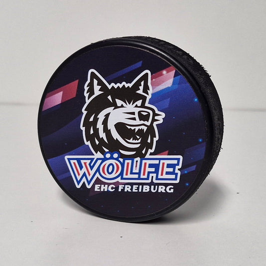 Puck ~ Logo schwarz-blau