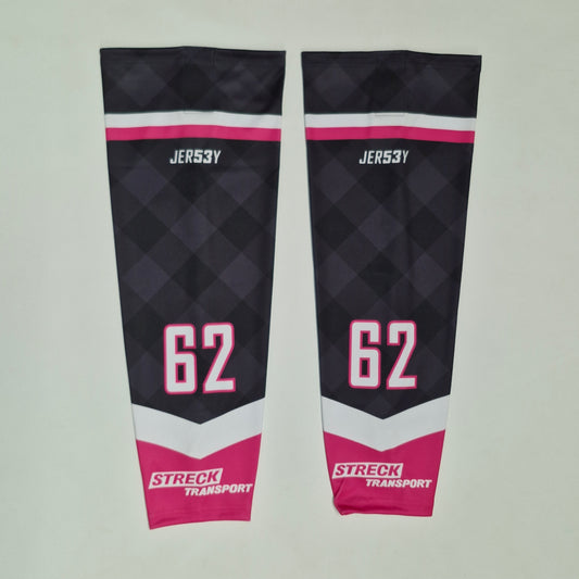Game-Worn Pinktober Spielerstutzen Nummer 62