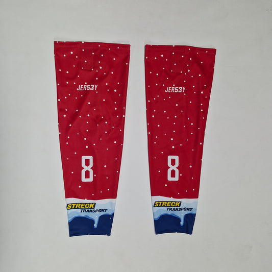 Game-Worn X-MAS Spielerstutzen Nummer 8