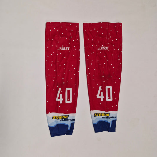 Game-Worn X-MAS Spielerstutzen Nummer 40