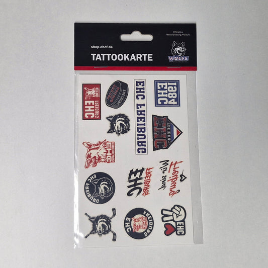 Tattookarte ~ EHC Freiburg