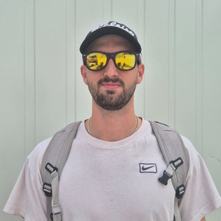 Sonnenbrille EHC Freiburg ~ schwarz-pink