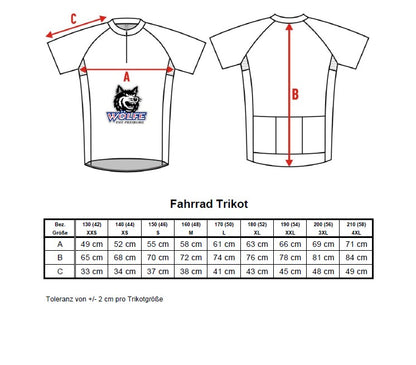 Vorrätiges Fahrrad Heimtrikot 25-26 ~ Größe 4XL #84 EHC Freiburg
