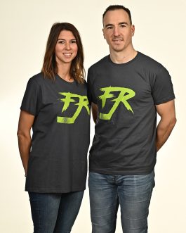T-Shirt FR Hockey ~ dunkelgrau